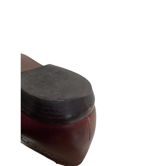 Etienne Aigner Brown‎ Tasseled Kiltie Brogue Leather Loafers Size 6 1/2 N - Picture 8 of 11